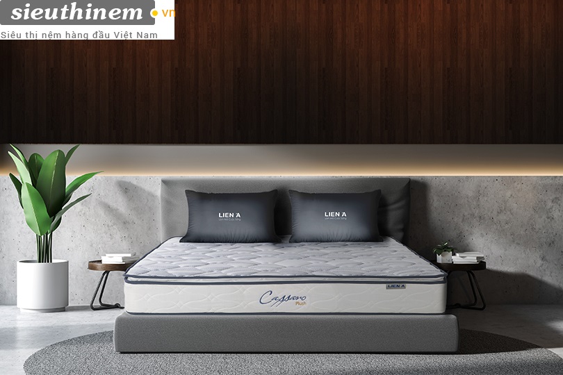 NỆM LÒ XO LIÊN Á - CASSARO PLUSH | ĐẶT HÀNG ONLINE GIẢM NGAY 15%