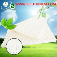 Nệm Cao Su Đồng Phú Deluxe Dorufoam - 2 Mặt Lổ Tròn - Màu Trắng | Đặt Hàng Online Giảm Giá Lớn