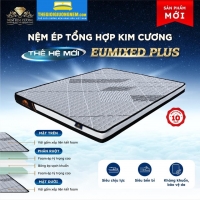 NỆM CAO SU ÉP TỔNG HỢP KIM CƯƠNG THẾ HỆ MỚI - EUMIXED PLUS | KHUYẾN MÃI LỚN